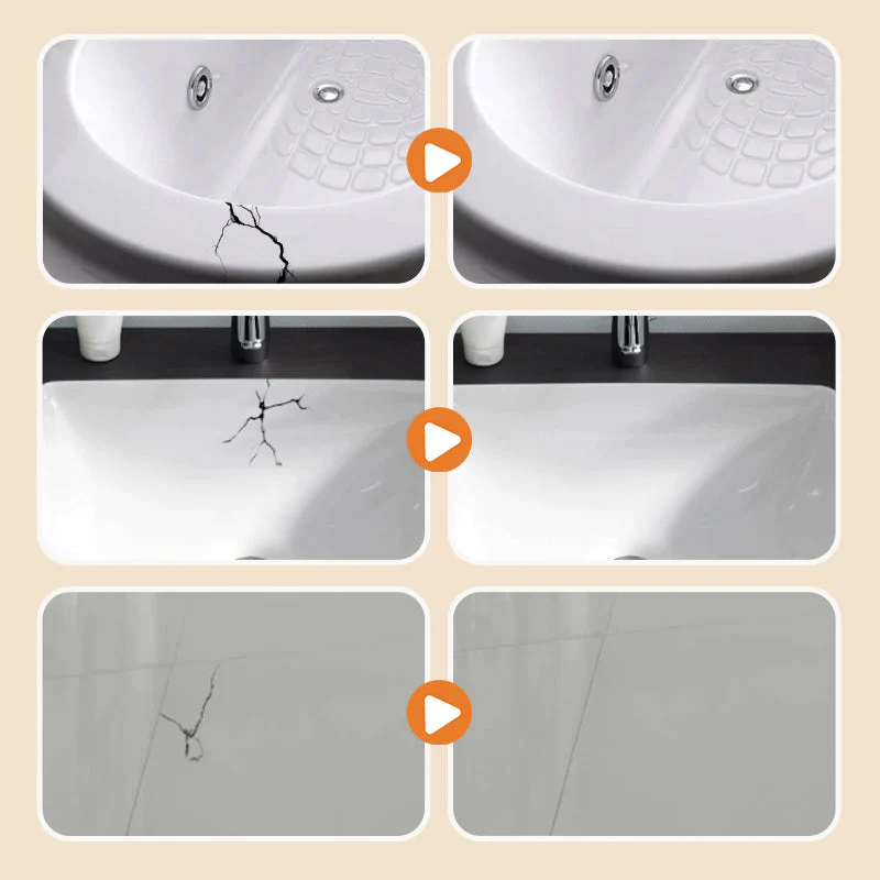 đâšACHETEZ 3 OBTENEZ 2 GRATUITS âšColle AB Ă Base de RĂ©sine Ăpoxy pour La RĂ©paration de Carreaux de CĂ©ramique 100ml - Image 3