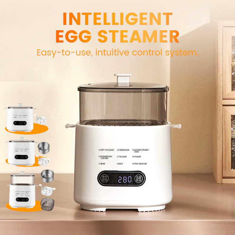 đą55% DE RĂDUCTION ! âšEnsemble Mini Cuiseur Ă Ćufs Multifonction avec Panneau Tactile Intelligent