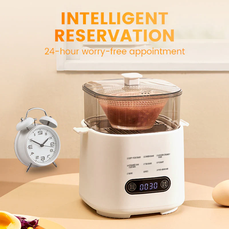 đą55% DE RĂDUCTION ! âšEnsemble Mini Cuiseur Ă Ćufs Multifonction avec Panneau Tactile Intelligent - Image 8