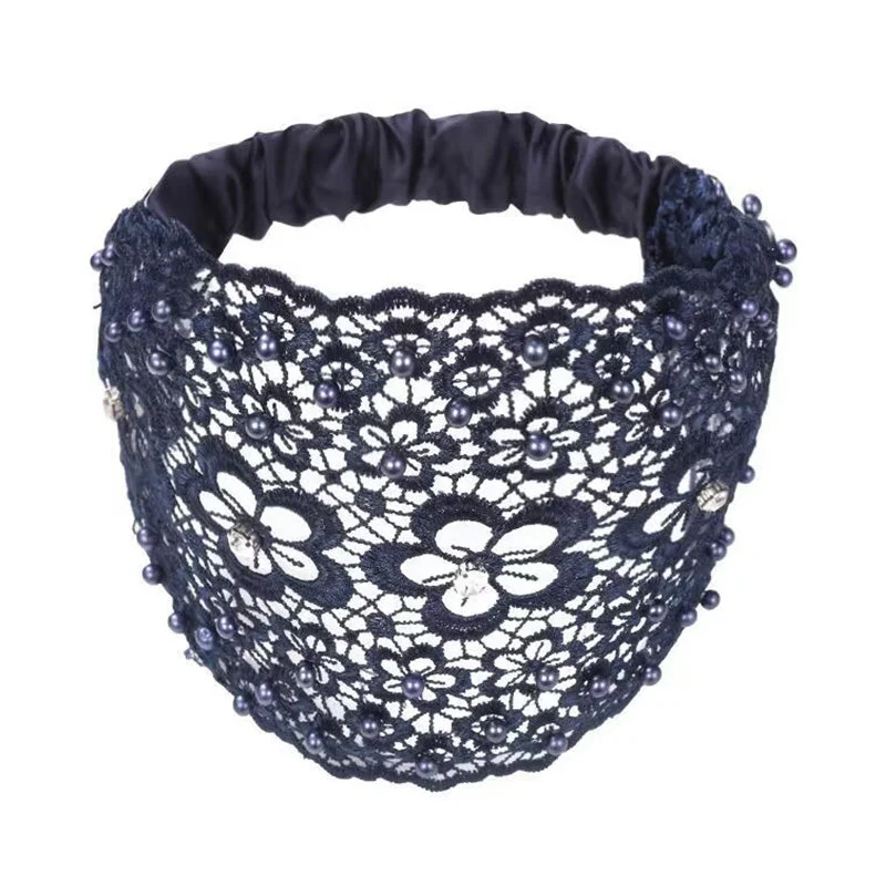 📢50% de réduction pour une durée limitée📢✨Bandeau Creux Large à Perles en Fleurs de Prunier - Image 17