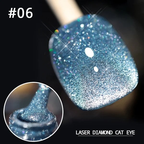 📢📢60 % de réduction !! ⏰Vernis à ongles Laser Diamond Cat Eye - Image 4