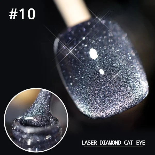 📢📢60 % de réduction !! ⏰Vernis à ongles Laser Diamond Cat Eye - Image 6