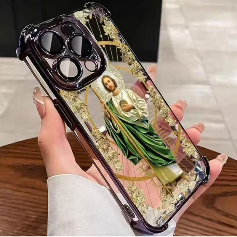 📢📢65% DE RÉDUCTION !!!✨Coque de Téléphone Inspirée par la Foi avec Protection Antichute Renforcée - Image 4