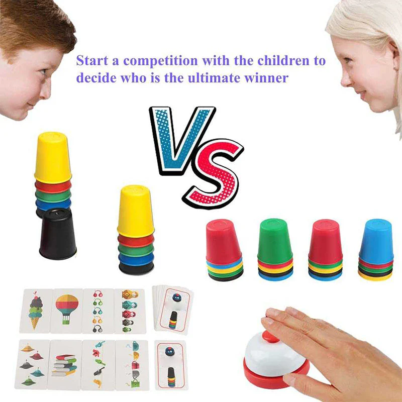 Hot sale✨Fast Stacking Cup Puzzle Game Set - Image 2