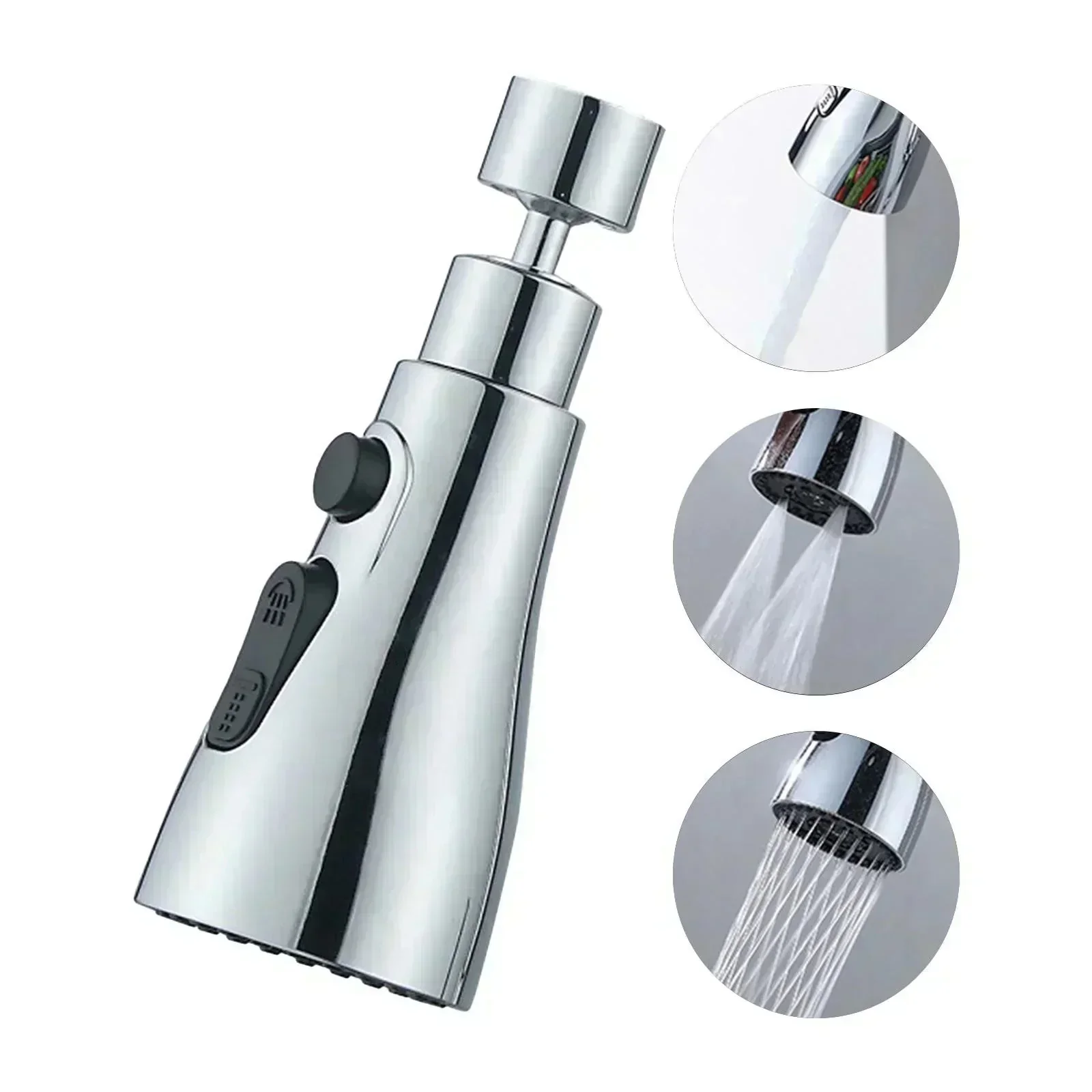 Offre de réduction⌛ Tête d'arrosage de robinet de cuisine rotative 360° à 3 fonctions - Image 8