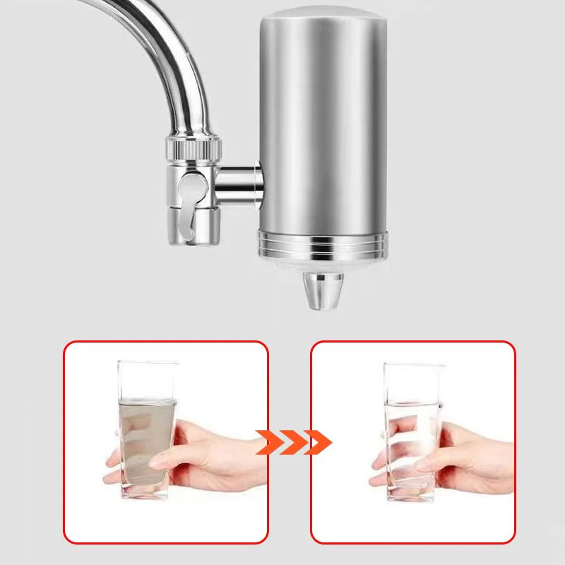🚀60% de réduction pour une durée limitée💧Upgraded Faucet Water Purifier For Direct Drinking (Purificateur d'eau à robinet pour boisson directe) - Image 2