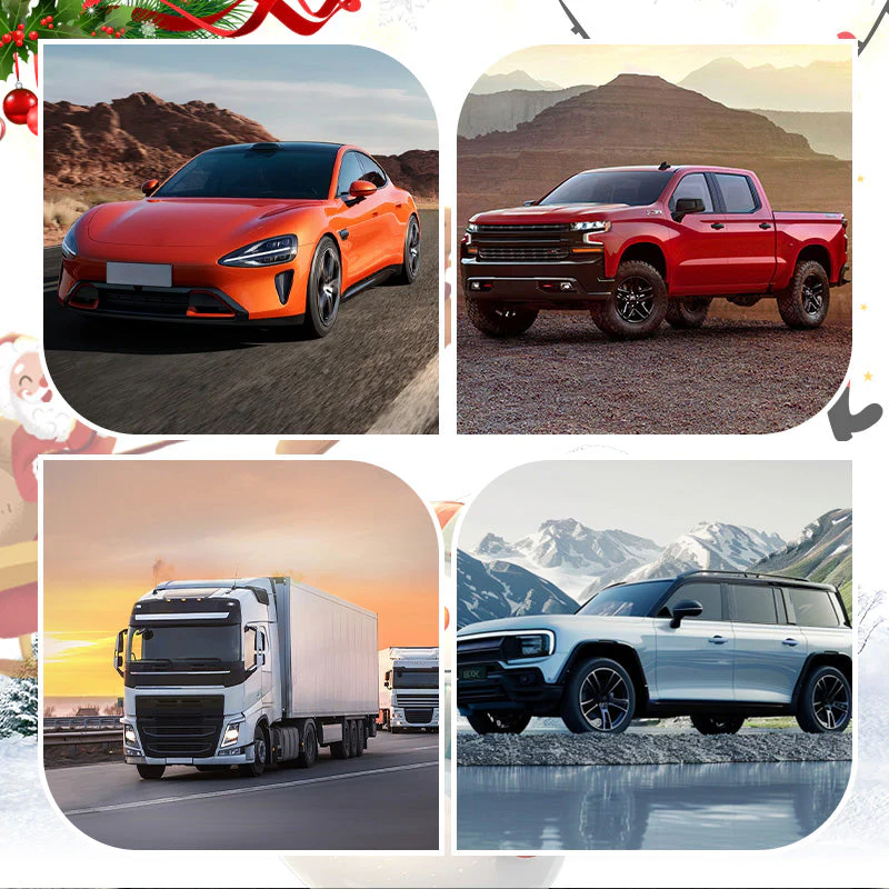 🎅Offre spéciale Noël !🎄Ensemble de Décoration de Noël en Forme de Bois de Renne et de Nez pour Voiture - Image 8