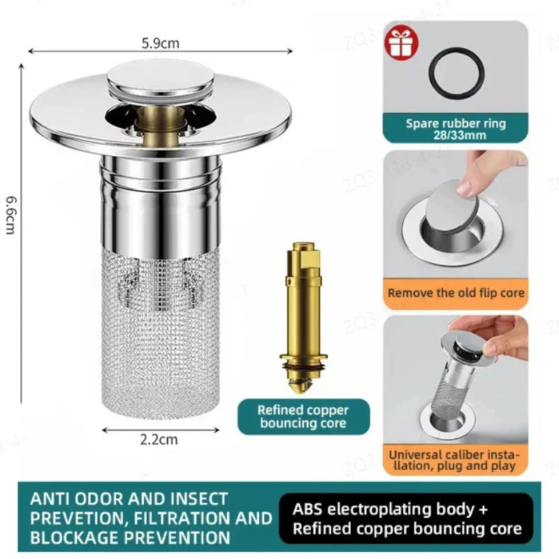 🔥Achetez-en 2, obtenez-en 1 gratuit🔥Filtre de drainage de sol en acier inoxydable - Image 6