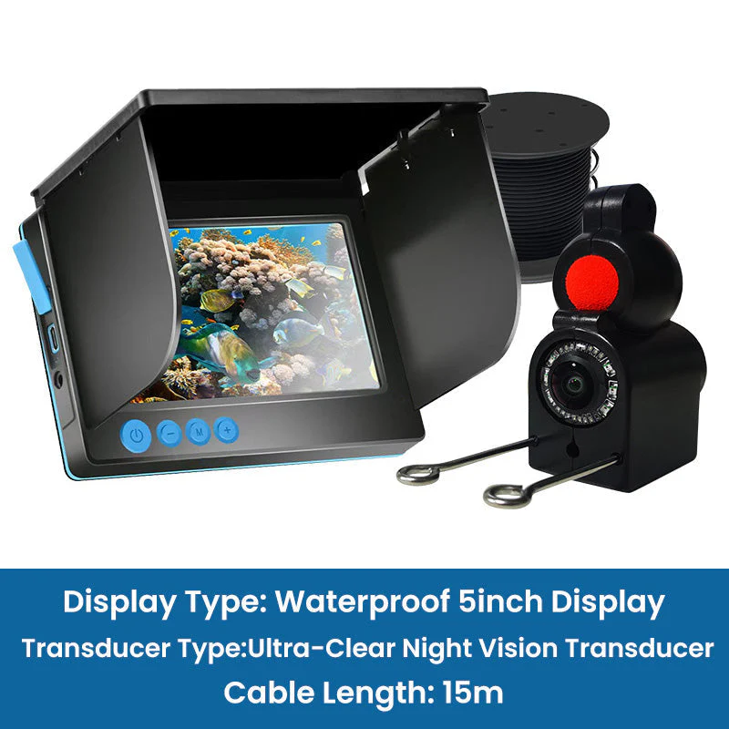 ⏳Time-limited Special⏰Fish Finder with HD Display & Transducer - Image 25