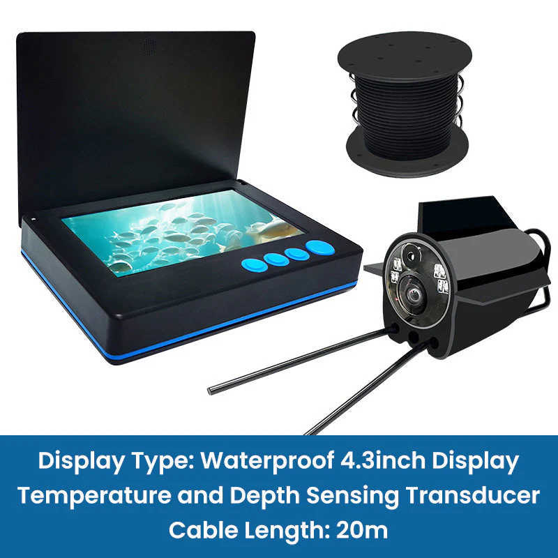 ⏳Time-limited Special⏰Fish Finder with HD Display & Transducer - Image 38
