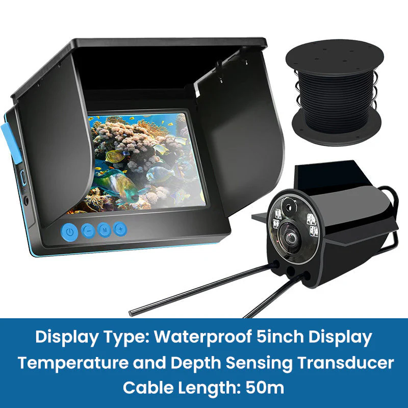 ⏳Time-limited Special⏰Fish Finder with HD Display & Transducer - Image 48