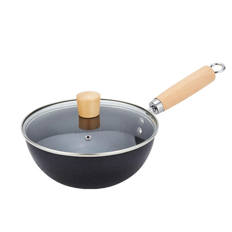 Poêle antiadhésive à fond plat à motif écailles de poisson 成功 - Image 2