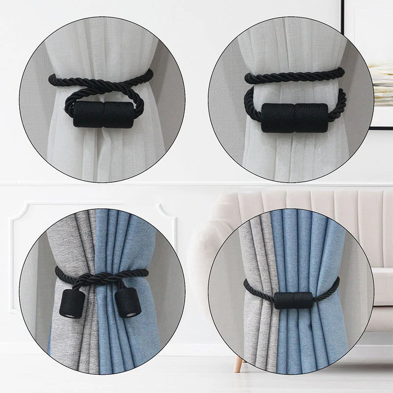 🌈 Pas besoin d'installer des attaches magnétiques pour rideaux 🧲