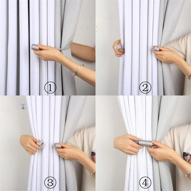 🌈 Pas besoin d'installer des attaches magnétiques pour rideaux 🧲 - Image 3