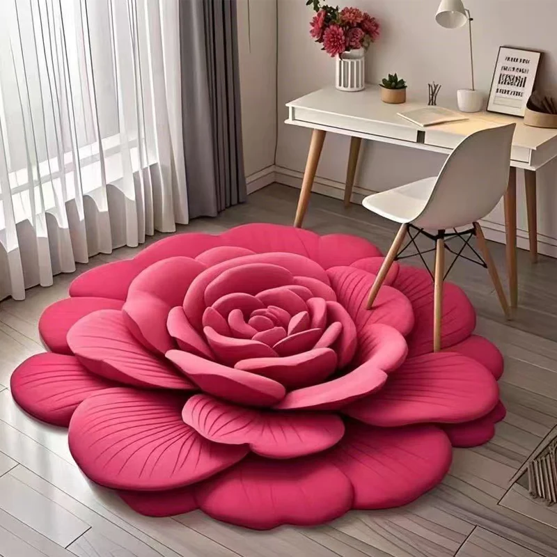 đ Nouveaux produits 2025đ„Tapis de sol Floral Plush & Diatomaceous Earth - Image 7