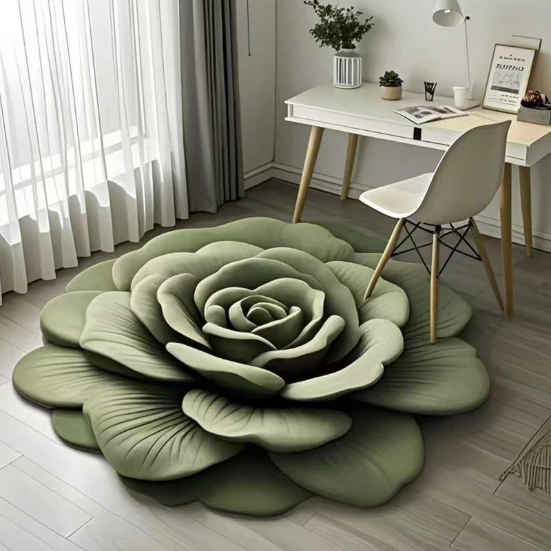 đ Nouveaux produits 2025đ„Tapis de sol Floral Plush & Diatomaceous Earth - Image 8