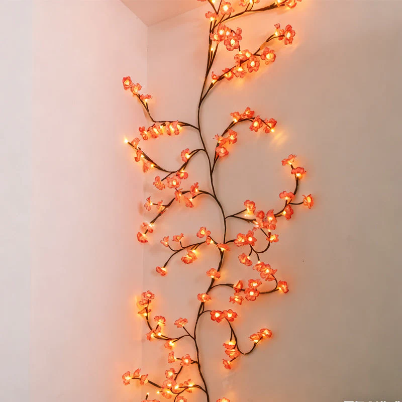 📢📢60 % de réduction !!! 🎅Lumières d’Ambiance en Vigne Florale - Image 2