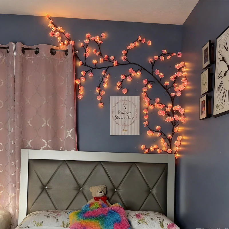 📢📢60 % de réduction !!! 🎅Lumières d’Ambiance en Vigne Florale - Image 5