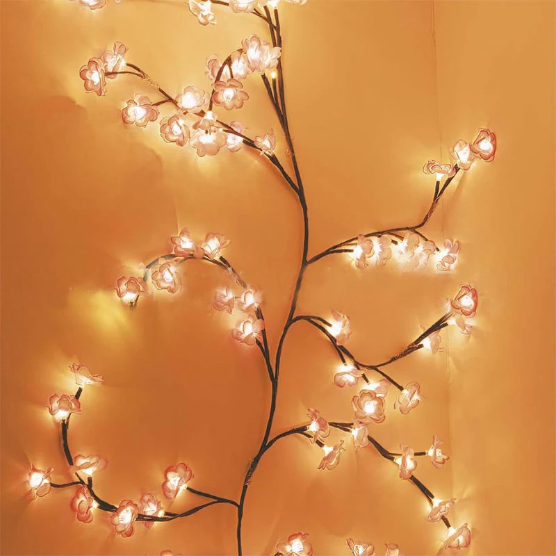 📢📢60 % de réduction !!! 🎅Lumières d’Ambiance en Vigne Florale - Image 6