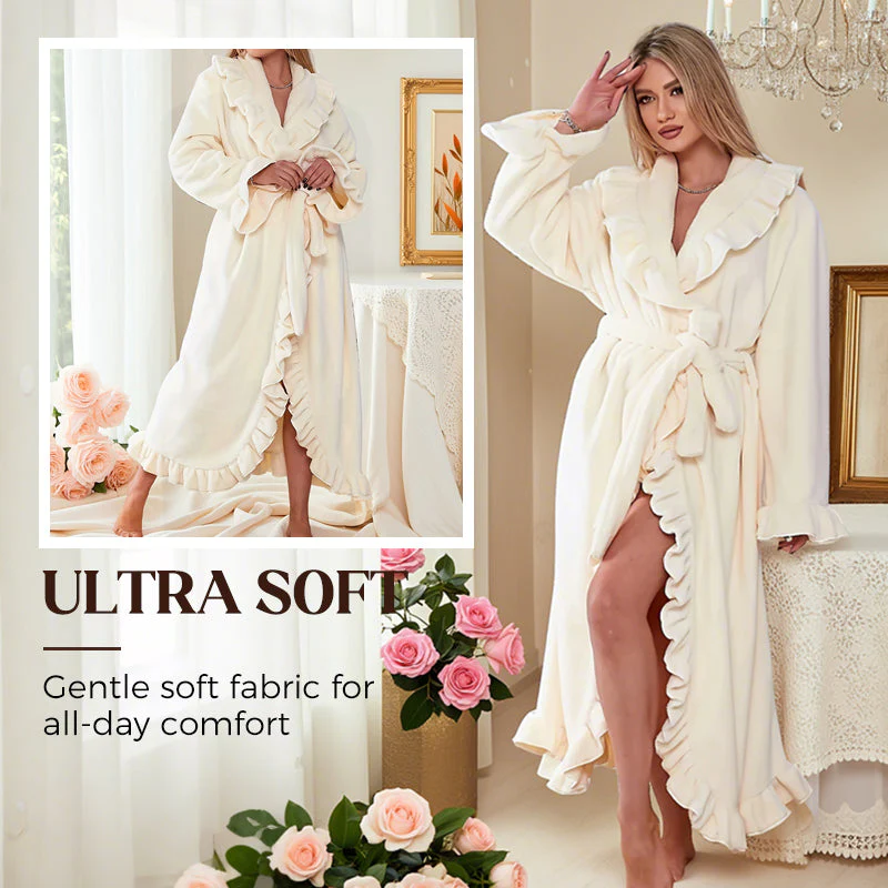 ⏳Offre spéciale à durée limitée⏰Peignoir doux et moelleux 🧖♀️ – Tissu doux pour la peau, chaleur agréable après la douche - Image 4