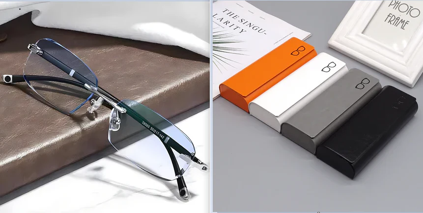 Nouvelles lunettes de lecture à double usage anti-lumière bleue, haute dureté saphir🌿🌿 - Image 17