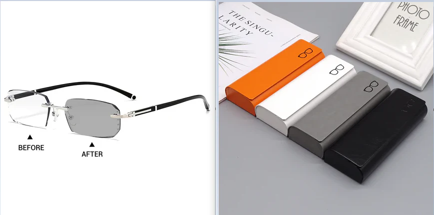 Nouvelles lunettes de lecture à double usage anti-lumière bleue, haute dureté saphir🌿🌿 - Image 19
