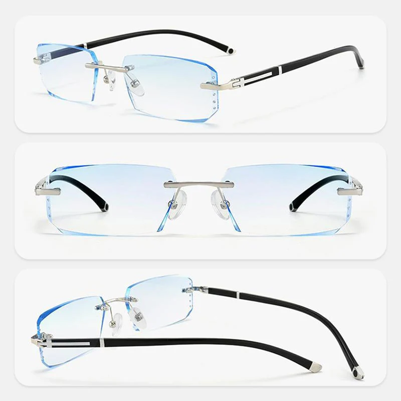 Nouvelles lunettes de lecture à double usage anti-lumière bleue, haute dureté saphir🌿🌿 - Image 8