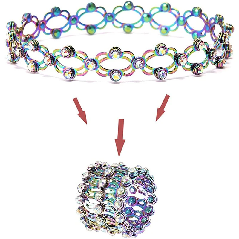 🏆💕66% de réduction🎁 Le cadeau parfait : Bracelet Transformable avec Sparkling CZ Glamour 💎 - Image 14