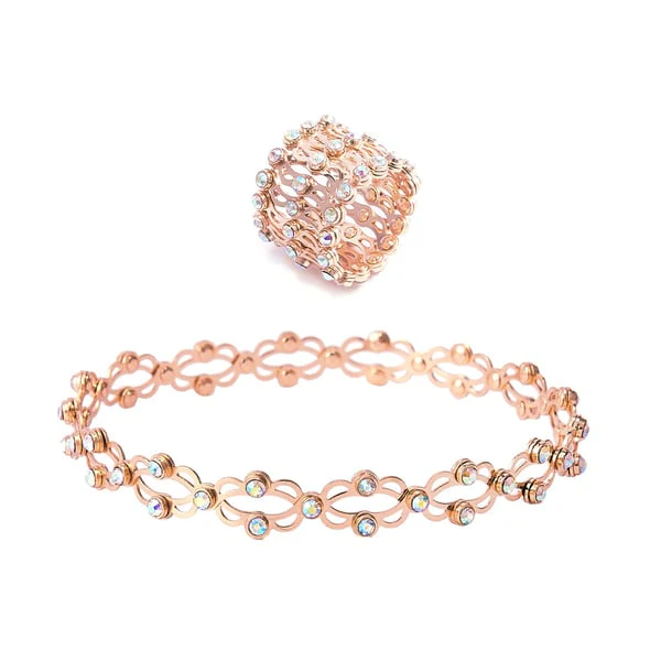 🏆💕66% de réduction🎁 Le cadeau parfait : Bracelet Transformable avec Sparkling CZ Glamour 💎 - Image 24