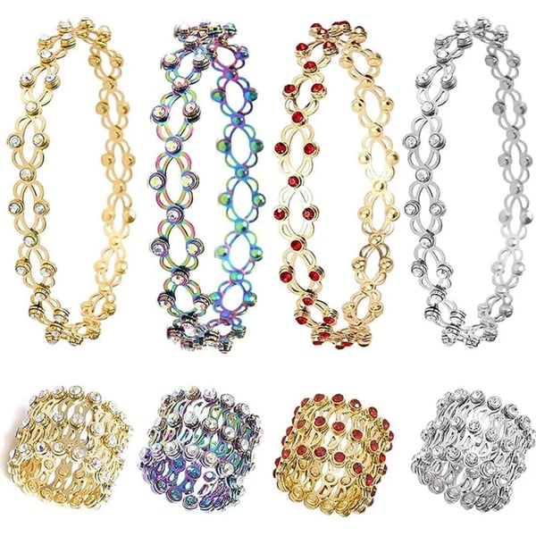 🏆💕66% de réduction🎁 Le cadeau parfait : Bracelet Transformable avec Sparkling CZ Glamour 💎 - Image 7