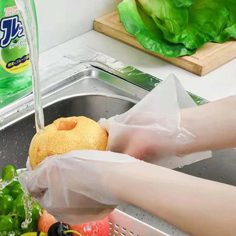 👨‍🍳2025 ventes chaudes👨‍🍳Food Grade Transparent Thickened Disposable Gloves - Image 10