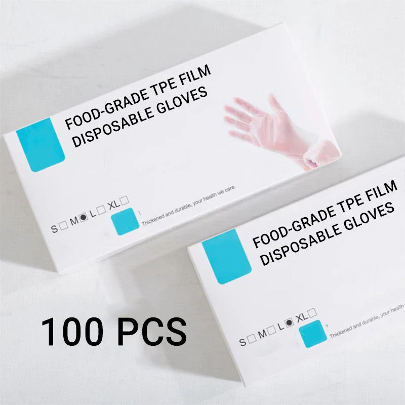 👨‍🍳2025 ventes chaudes👨‍🍳Food Grade Transparent Thickened Disposable Gloves - Image 11