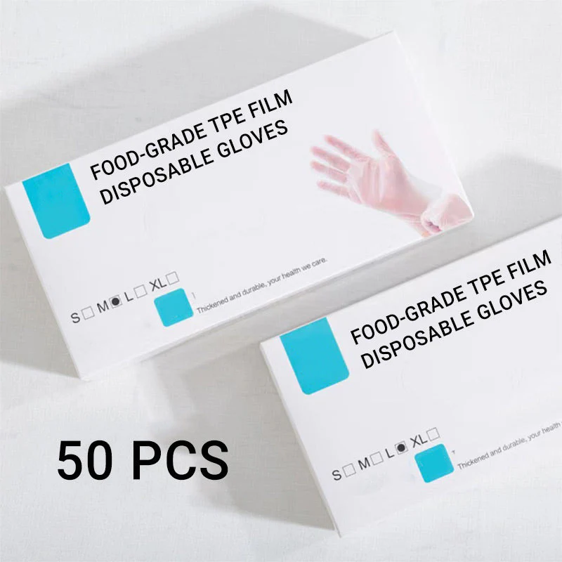 👨‍🍳2025 ventes chaudes👨‍🍳Food Grade Transparent Thickened Disposable Gloves - Image 12