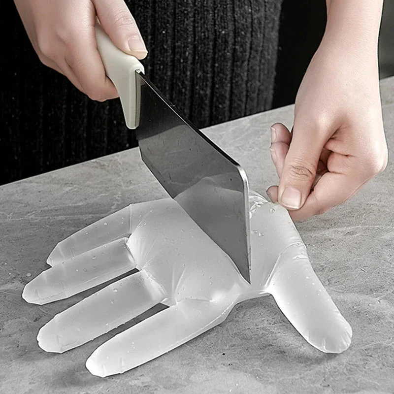 👨‍🍳2025 ventes chaudes👨‍🍳Food Grade Transparent Thickened Disposable Gloves - Image 4