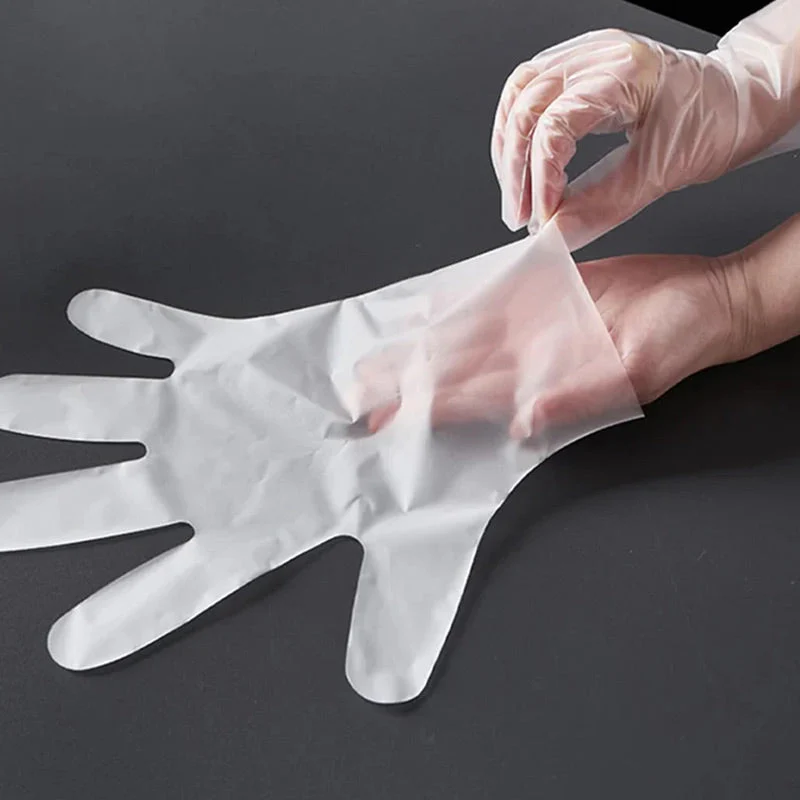 👨‍🍳2025 ventes chaudes👨‍🍳Food Grade Transparent Thickened Disposable Gloves - Image 9