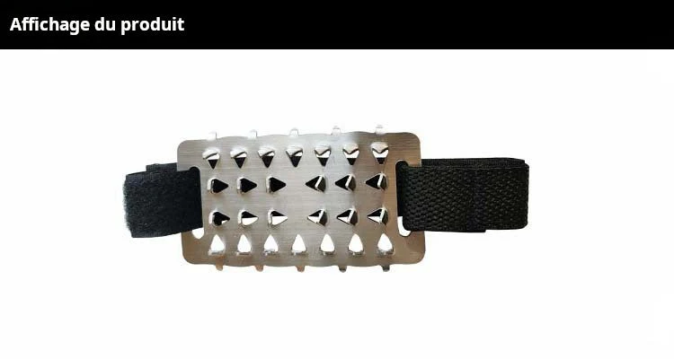 Crampons 26 Dents Acier Manganèse 🥾 | Plaques Antidérapantes en Acier Inoxydable ⚙️ | Pour Glace, Neige, Boue & Escalade ❄️🧗 | Compatibles avec Surchaussures - Image 9