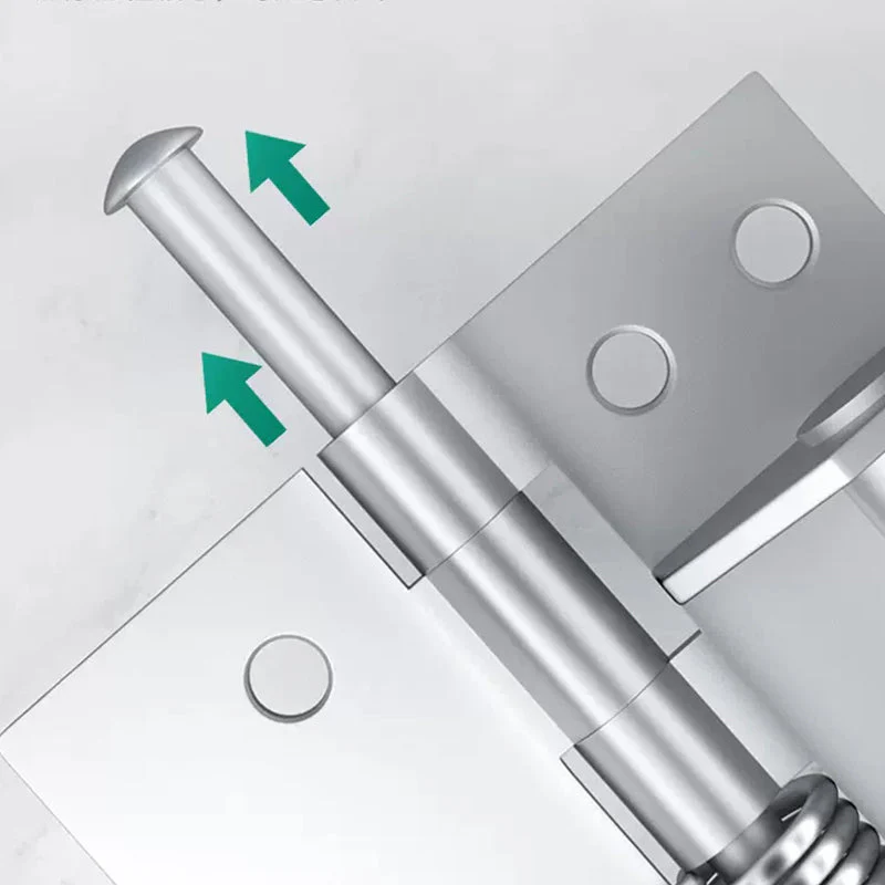 📢📢50 % de réduction !!!🎅Charnière de porte à ressort de fermeture automatique (équipée de vis) - Image 8