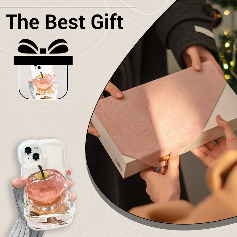 📢✨Coque de Téléphone Transparente avec Motif Pomme pour iPhone 🍏📱 - Protection Élégante et Fun! - Image 7
