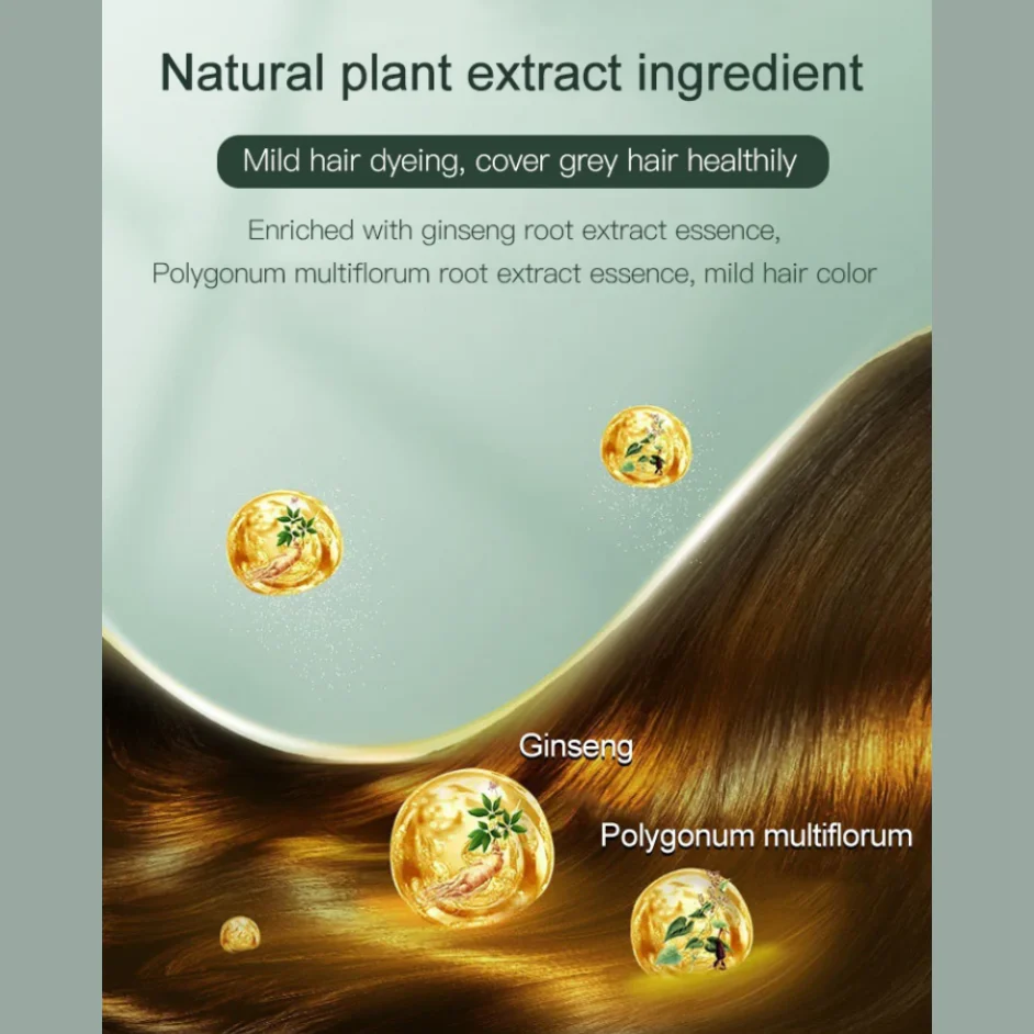 🎁 1 ACHETEZ-EN 1 SONT GRATUITS !🍓✨ Peigne colorant aux essences de fruits – Coloration douce et soin pour des cheveux brillants 💇♀️🌟 - Image 4