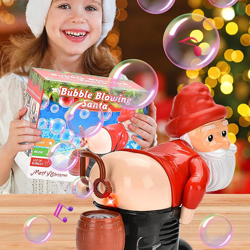 Machine à Bulles Amusante de Père Noël - Image 3
