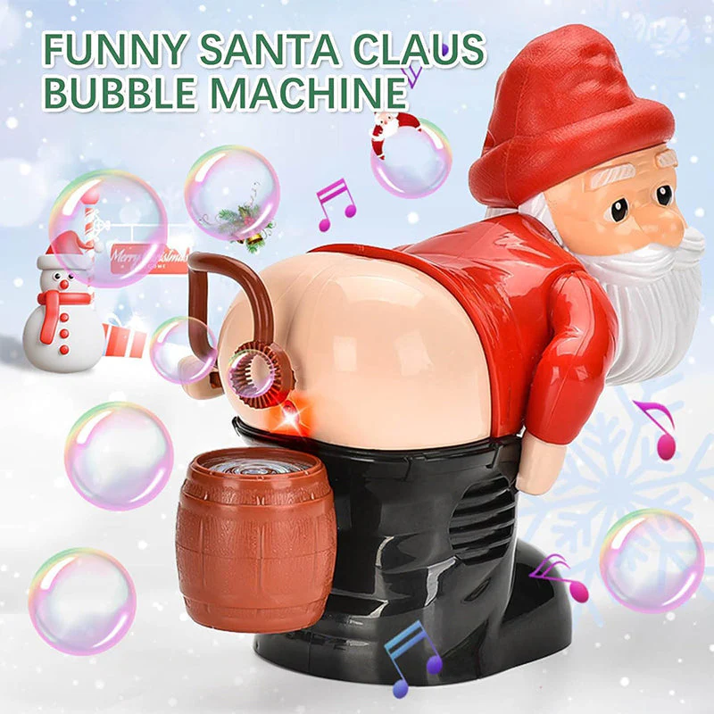 Machine à Bulles Amusante de Père Noël - Image 4