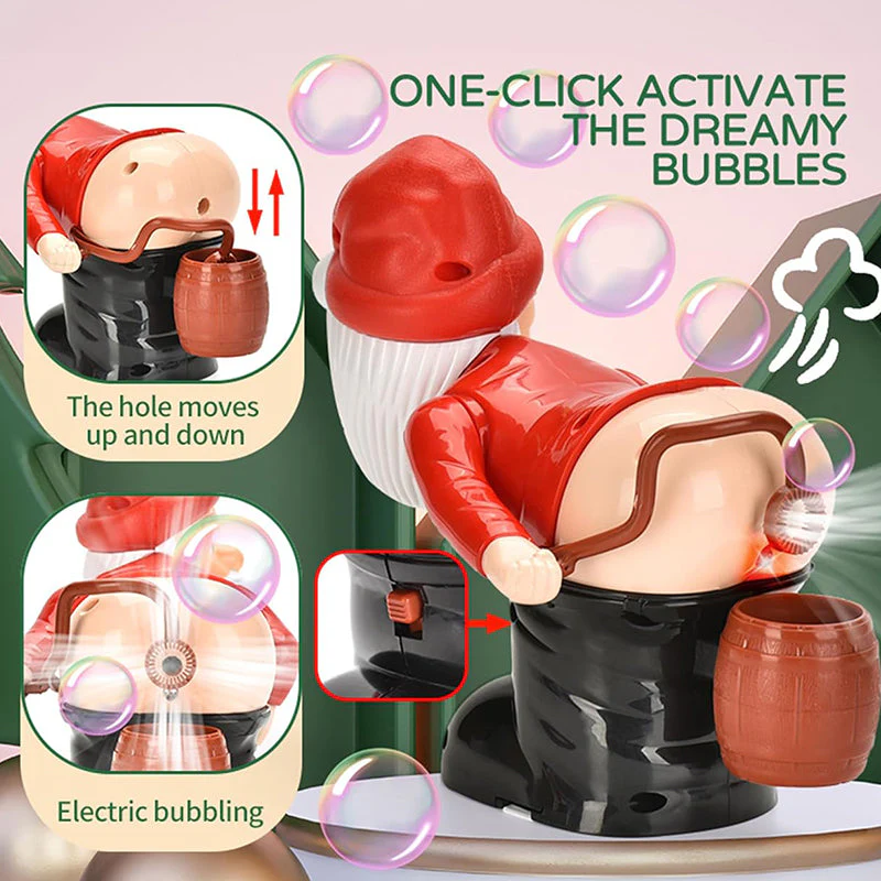 Machine à Bulles Amusante de Père Noël - Image 6