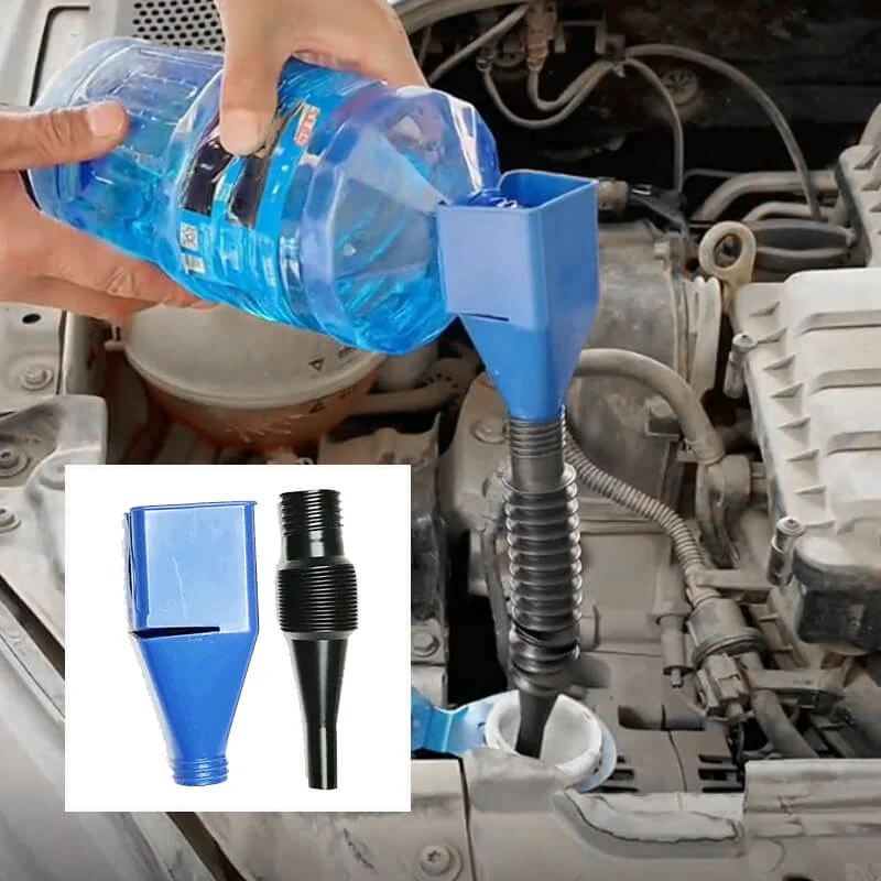 Entonnoir flexible à drainage rapide,Les outils indispensables pour les voyages en voiture - Image 6