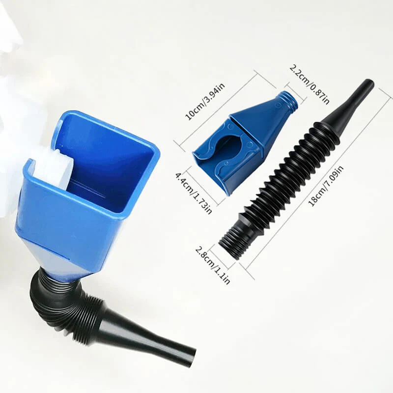 Entonnoir flexible à drainage rapide,Les outils indispensables pour les voyages en voiture - Image 7