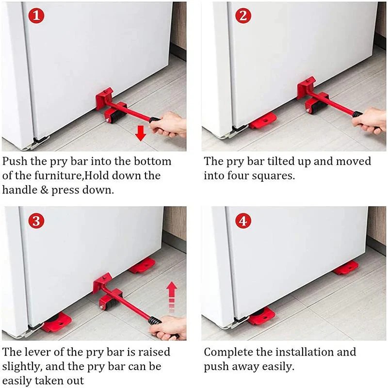 📢📢50 % de réduction !!⏰Ensemble d’Outils de Levage et de Déplacement de Meubles - Image 6