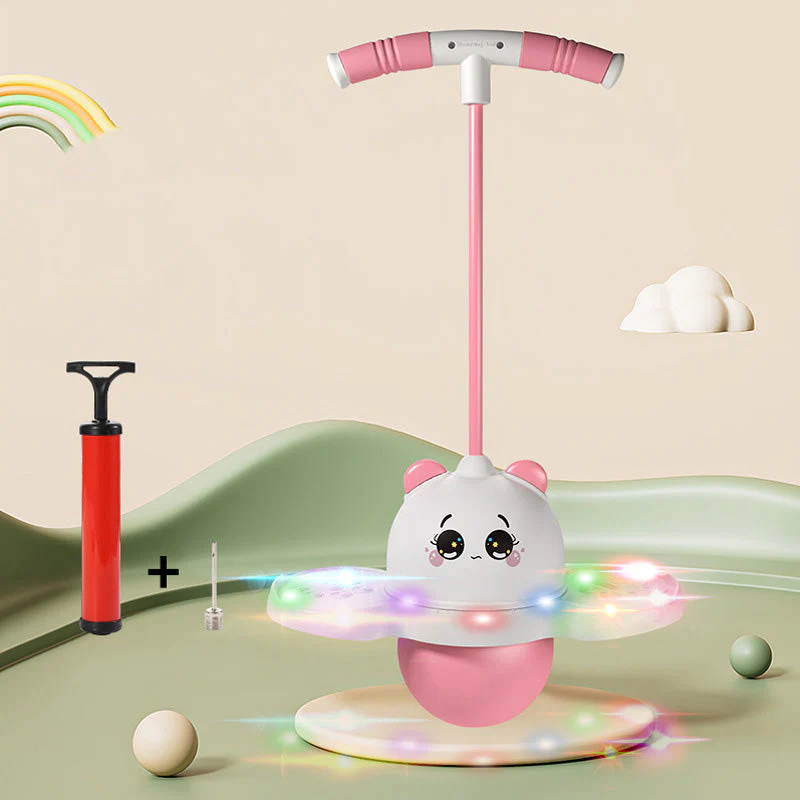🎈 60% DE RÉDUCTION ! 🧒 Jouet d‘Équilibre et Saut – Lumières Colorées, Rebond Actif & Développe la Coordination Motrice⚡✨ - Image 13