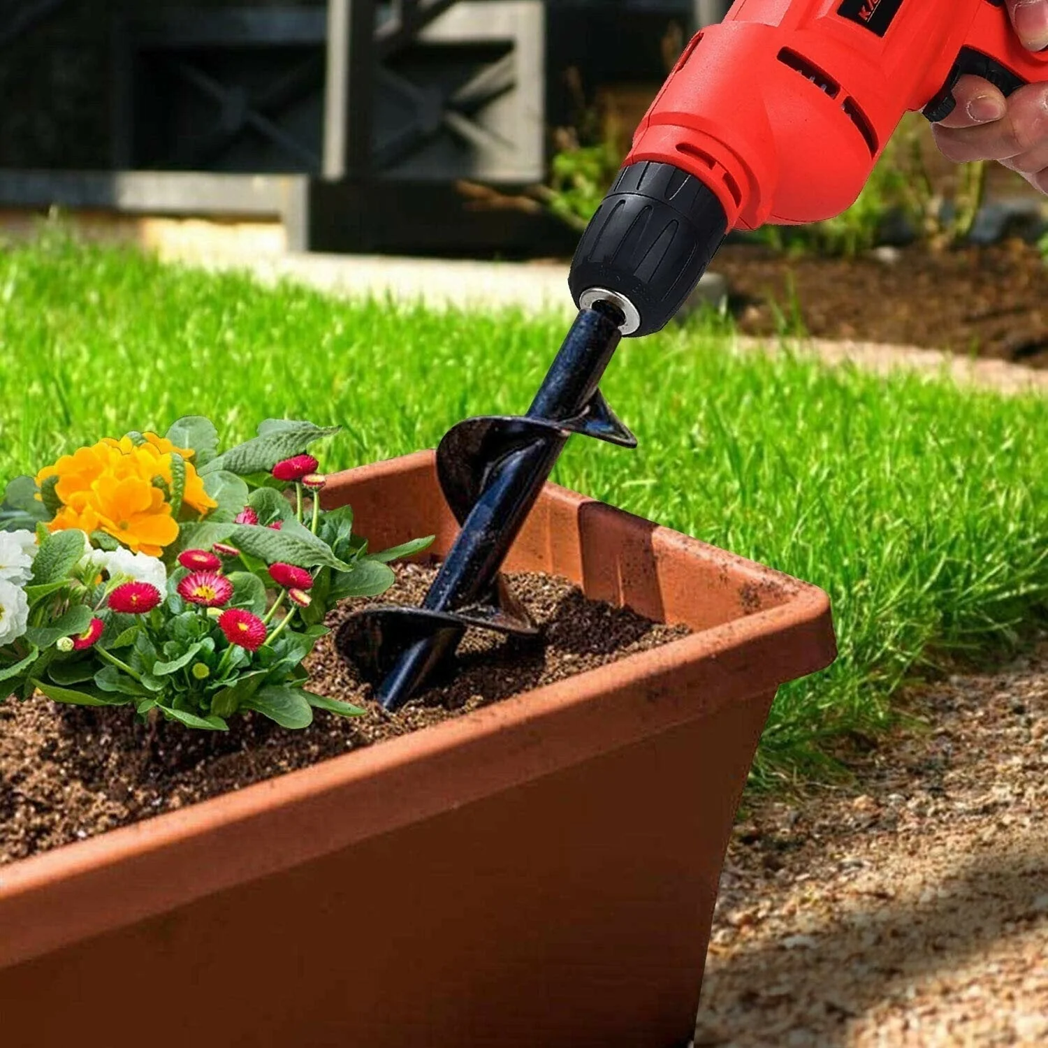 🎁Vente chaude 50 % de réduction⏳ Foret hélicoïdal pour tarière de jardinage facile - Image 2