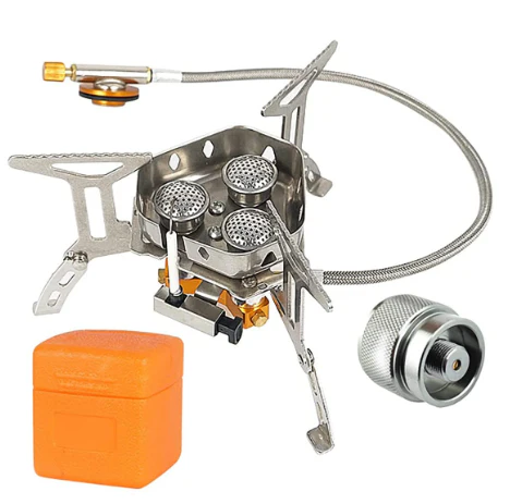 📢📢50% DE RÉDUCTION !!!✨Réchaud à gaz résistant au vent pour le camping et l'extérieur - Image 11