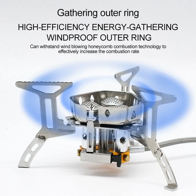 🎁60% de réduction pour une durée limitée✨Réchaud à gaz résistant au vent pour le camping et l'extérieur🚀 - Image 6