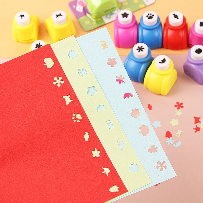 📢📢50 % de réduction !! ⏰ Perforatrice DIY Loisirs Créatifs Enfant - Crée des Formes Mignonnes (Cœurs/Étoiles/Flocons) pour Scrapbooking et Cartes 🎁📏 - Image 5
